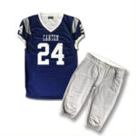 Custom Wholesale For Kids With Mesh College Men Design High Quality Boys New Style Sublimated American Football Uniform Jersey