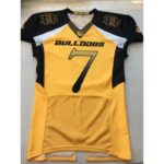Custom Men American Football Uniforms Custom Sublimated Jersey Shorts - Image 3