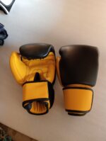 Boxing Gloves Punching And Breathable Sports Pu Leatherlace Up Boxing Gloves Genuine Leather Muay Thai Glove - Image 2