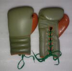 Trendy Top PU Leather Boxing Gloves Lace Up Gloves Fight Punch Bag Muay Thai Taekwondo Grappling MMA Gloves - Image 6