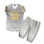 Custom Wholesale For Kids With Mesh College Men Design High Quality Boys New Style Sublimated American Football Uniform Jersey - Image 4