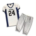 Custom Wholesale For Kids With Mesh College Men Design High Quality Boys New Style Sublimated American Football Uniform Jersey - Image 5